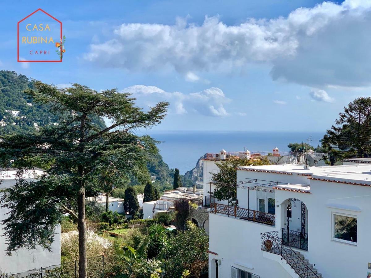 Villa Casa Rubina à Capri Extérieur photo