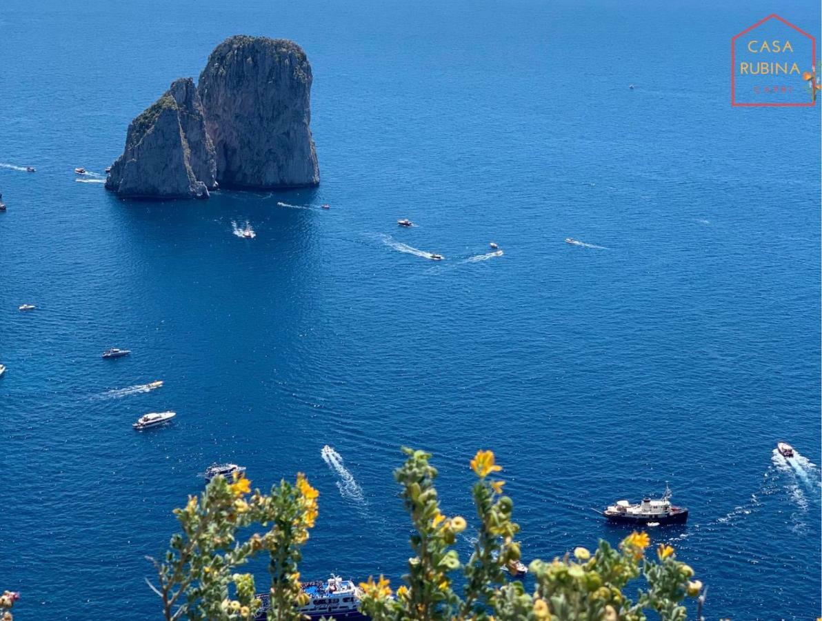Villa Casa Rubina à Capri Extérieur photo