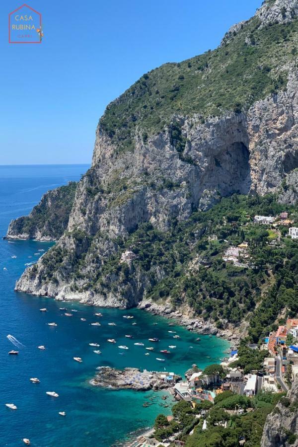 Villa Casa Rubina à Capri Extérieur photo