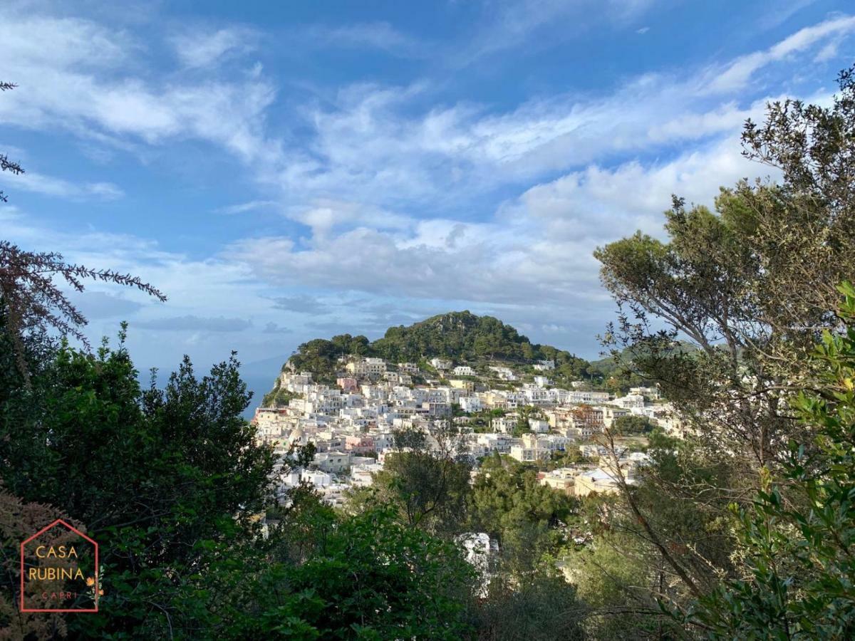 Villa Casa Rubina à Capri Extérieur photo
